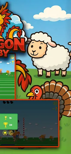 Dragon Rugby-Flick Ball | Permainan | XWorld