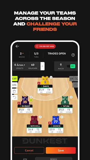 Dunkest - NBA Fantasy | Permainan | XWorld