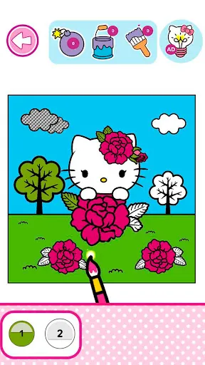 Hello Kitty: Coloring Book | Games | XWorld