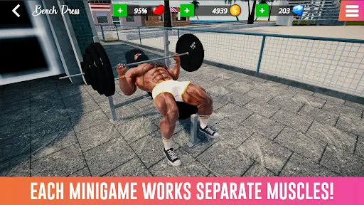 Iron Muscle IV - GYM simulator | Games | XWorld