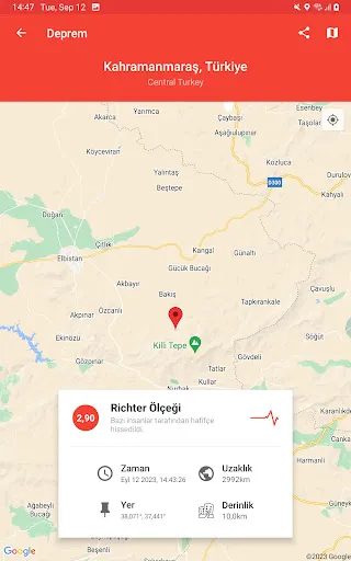 My Earthquake Alerts - Map | 游戏 | XWorld