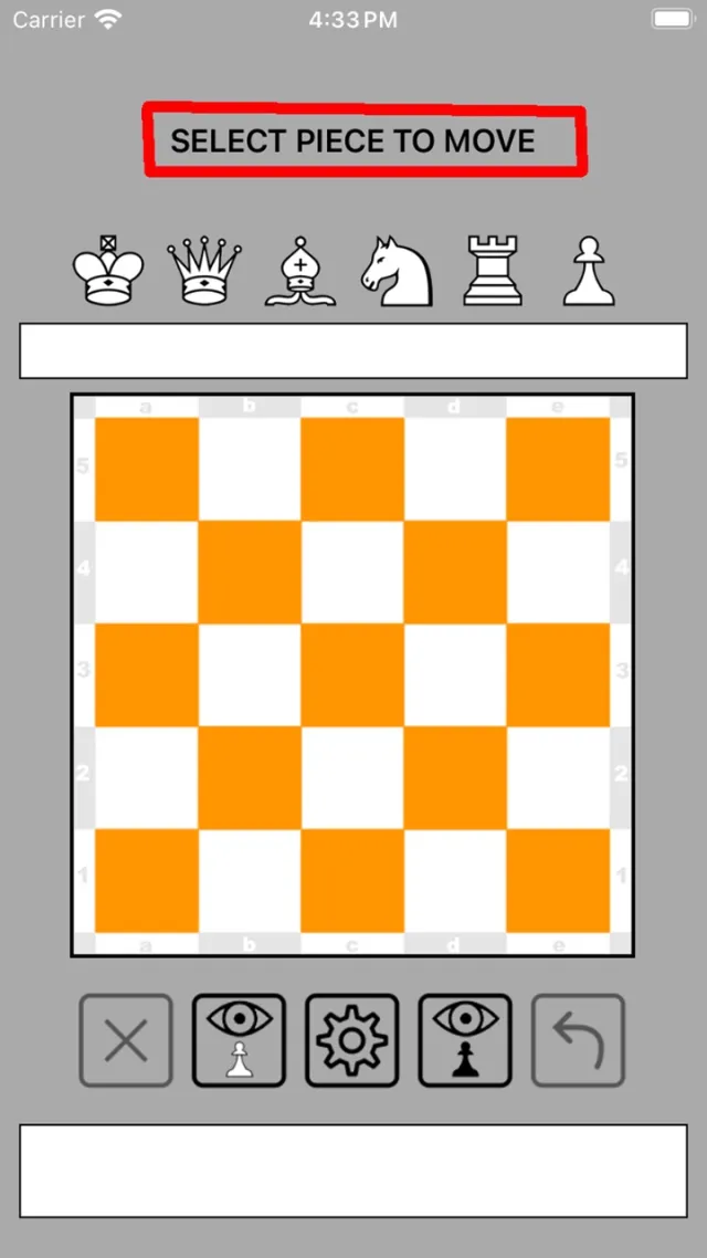 Blindfold Chess 5x5 | Игры | XWorld