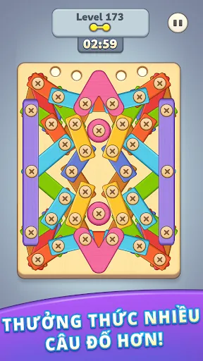 Thợ Mộc: Câu đố Vít | Games | XWorld