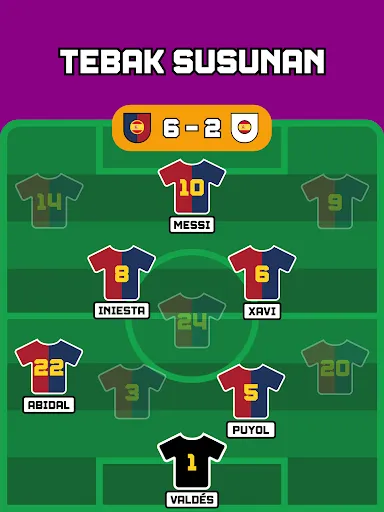 Tebak Formasi Sepak Bola | Permainan | XWorld