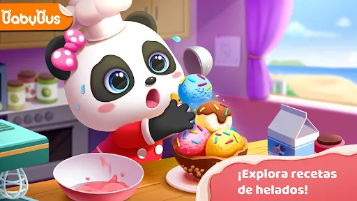 Heladería del Panda Bebé | juego | XWorld