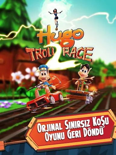 Hugo Troll Race 2: Rail Rush | 游戏 | XWorld