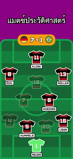 ทายรายชื่อผู้เล่นฟุตบอล | เกม | XWorld