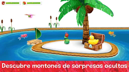 Mi pequeña oruga glotona | juego | XWorld