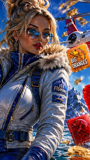 Ice Girl Fishing | Permainan | XWorld