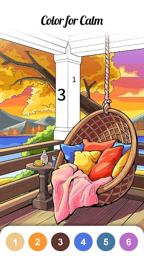 Calm Color—Color by number | Игры | XWorld