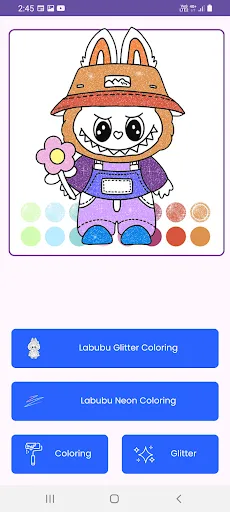 Labubu Glitter Coloring | Permainan | XWorld