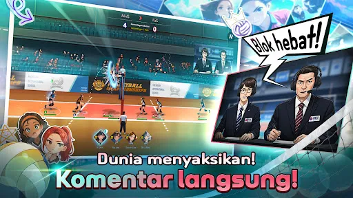 VolleyGirls: Voli SMA | Permainan | XWorld