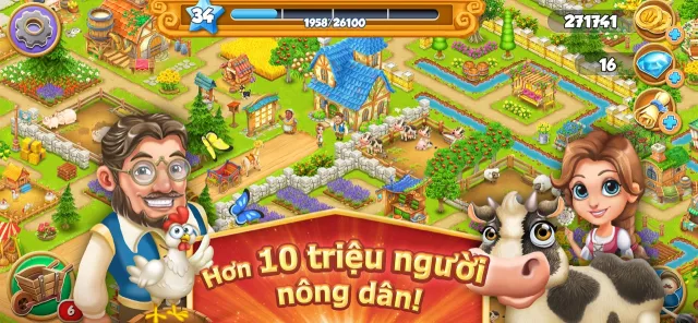 Làng Trang Trại Village & Farm | Games | XWorld