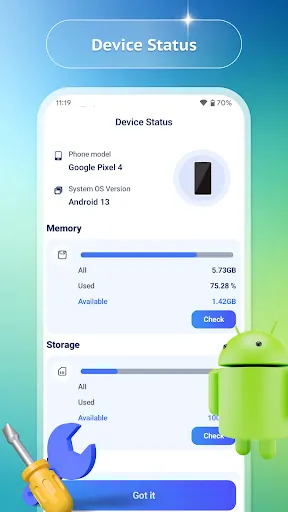 AI Phone Clean | เกม | XWorld