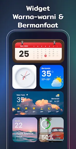 Widget & Tema Warna: iWidgets | Permainan | XWorld