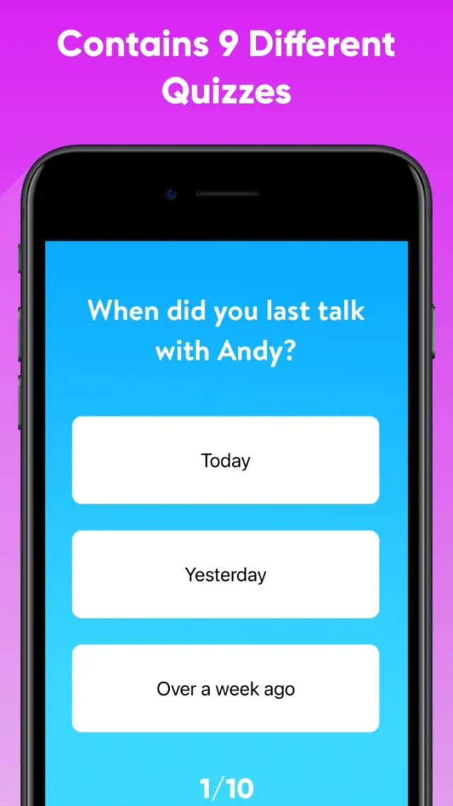 BFF Friendship Test - Quiz | 游戏 | XWorld