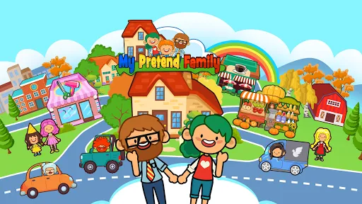 My Pretend Home & Family Town | juego | XWorld