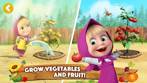 Masha and the Bear: Farm Games | Games | XWorld