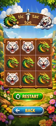 Dragon & Tiger – Tic Tac Toe | 游戏 | XWorld
