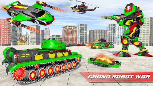 Robot Transforming Games Tank | Permainan | XWorld