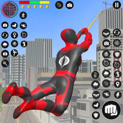 XWorld | Rope Spider Fight : Hero Games