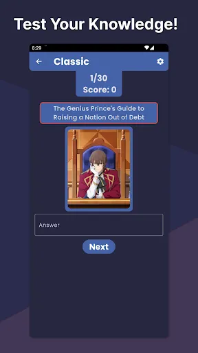 Anime Song Quiz | เกม | XWorld