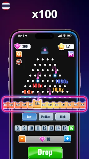 Plinko Thailand XY - เกมพลิงโก | เกม | XWorld