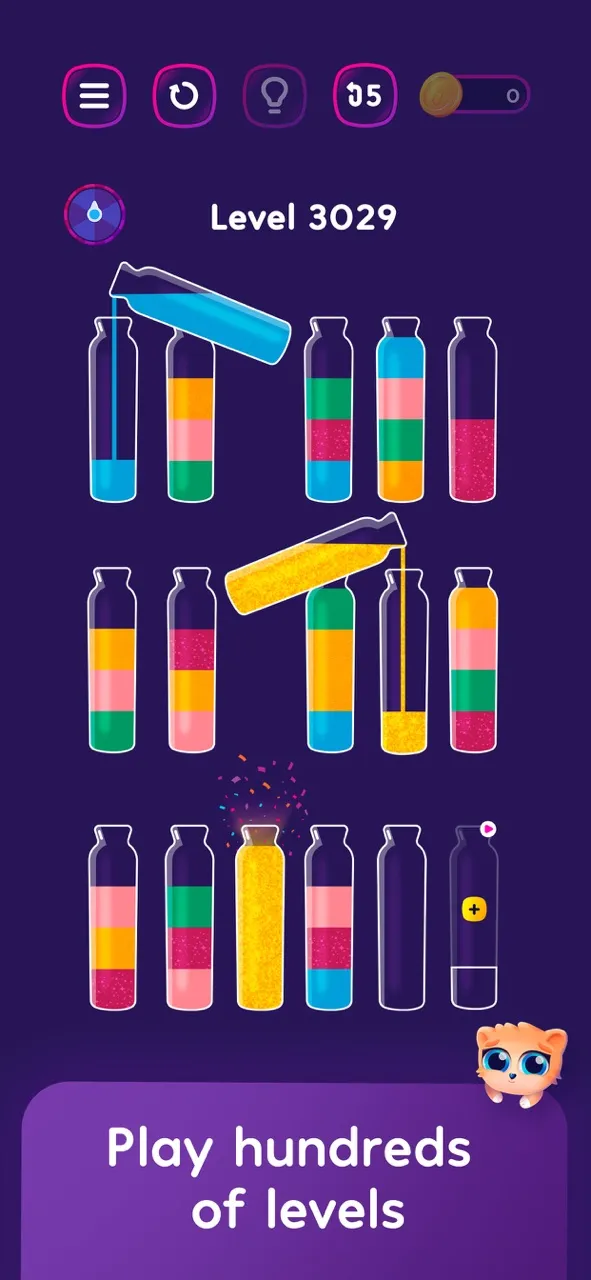 Color Tubes. Water Sort Puzzle | Games | XWorld