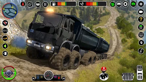 คนขับรถบรรทุกสินค้า โคลน ถนน | เกม | XWorld