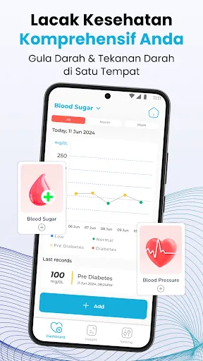 Blood Sugar & Pressure Tracker | Permainan | XWorld