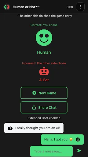 Human or Not? | Jogos | XWorld