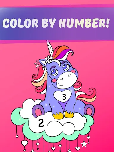 Rainbow Unicorn Color Numbers | Games | XWorld