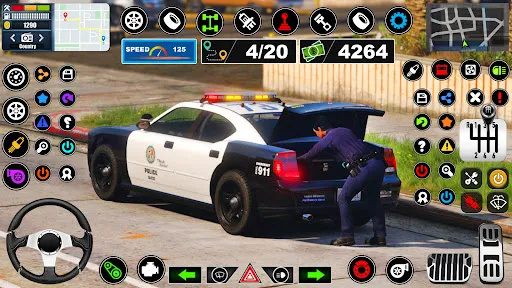 Jogo de carro de polícia 3D | Jogos | XWorld