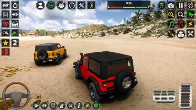 Simulator mobil jip offroad | Permainan | XWorld