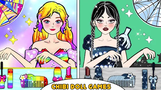 Chibi Dolls Dress Up Makeover | Permainan | XWorld