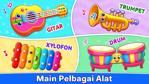 Muzik Kanak-kanak: Piano, Xylo | Permainan | XWorld