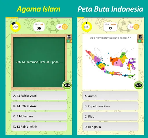 Game cerdas cermat | Permainan | XWorld