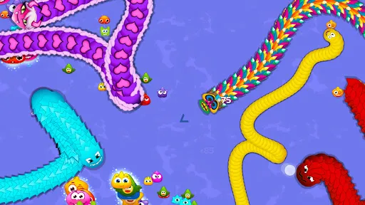 Worm Hunt - Game ular cacing | Permainan | XWorld