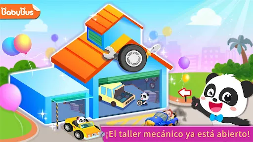 Taller mecánico Pequeño Panda | juego | XWorld Taller mecánico Pequeño Panda | juego | XWorld