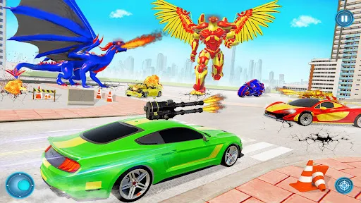 Flying Pigeon Robot Car Game | Games | XWorld