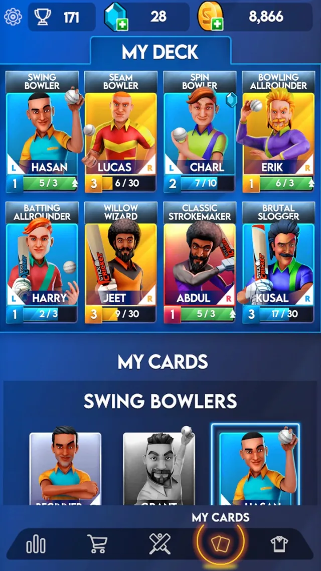 Stick Cricket Clash | 游戏 | XWorld