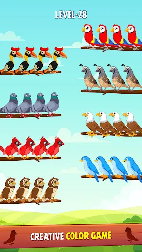 Bird Color Sort Puzzle | Jogos | XWorld