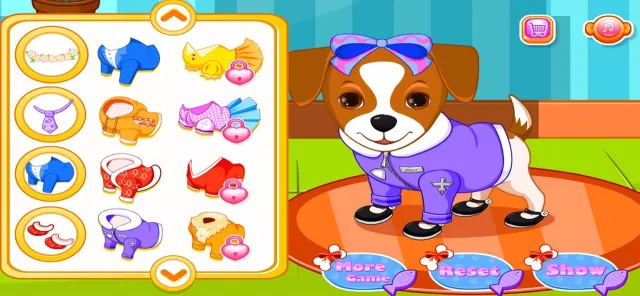 Salon anak anjing & kucing | Permainan | XWorld