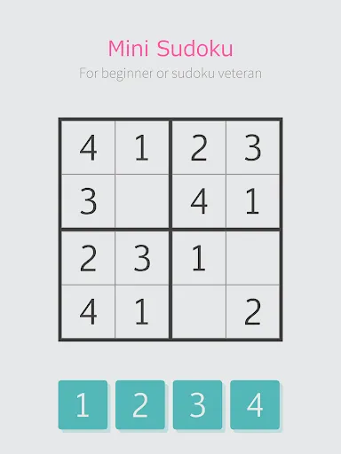 Mini Sudoku | Games | XWorld