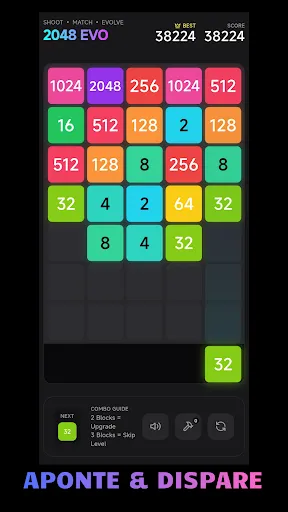2048 Shooter: Mesclar Blocos | Jogos | XWorld