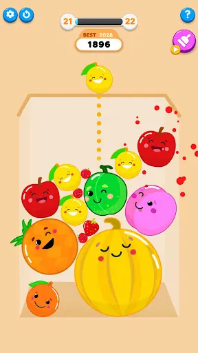 Fruit Merge: Watermelon Puzzle | juego | XWorld