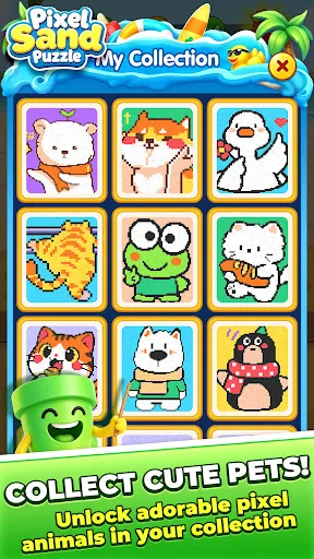 Pixel Sand Puzzle | Jogos | XWorld