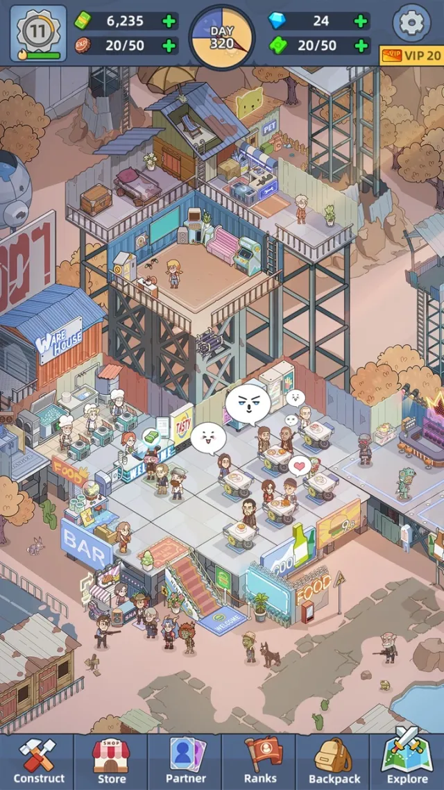 Mini Survival: Zombie Fight | 游戏 | XWorld