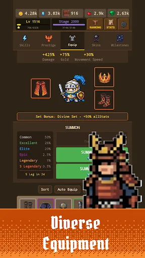1001 Swords: Pixel Idle RPG | เกม | XWorld
