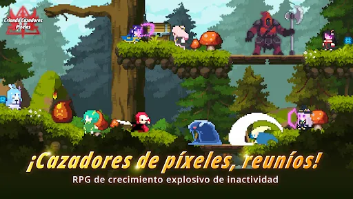 Cazadores Píxeles:RPG inactivo | juego | XWorld